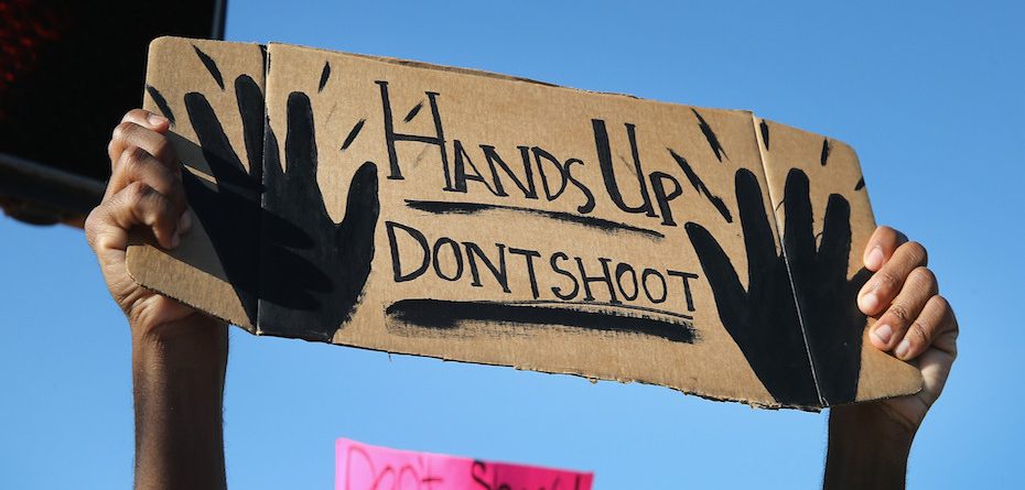 <> on August 13, 2014 in Ferguson, Missouri.